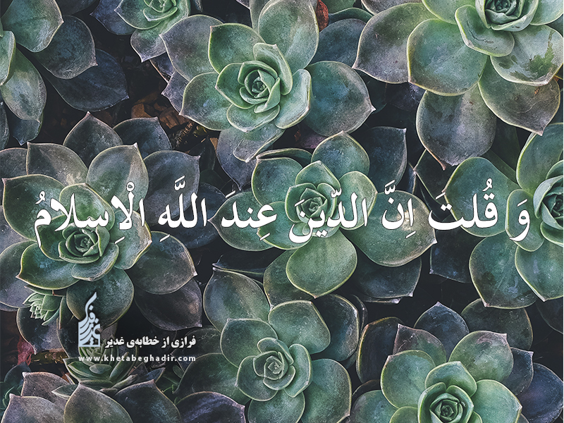 شرح جمله صد و چهل و دوم خطابه غدیر